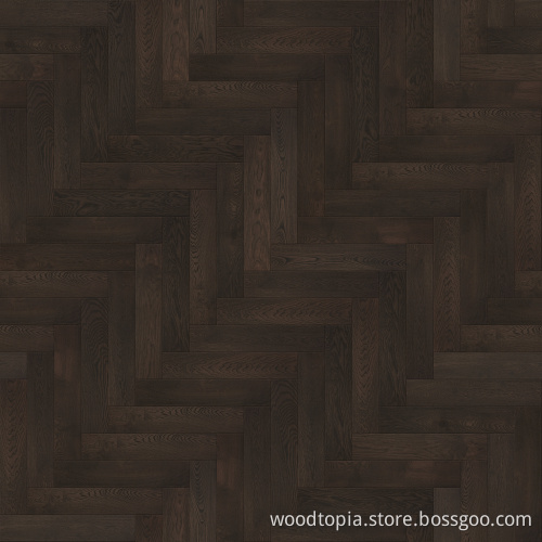 Top grade wooden herringbone parquet engineered wood floor